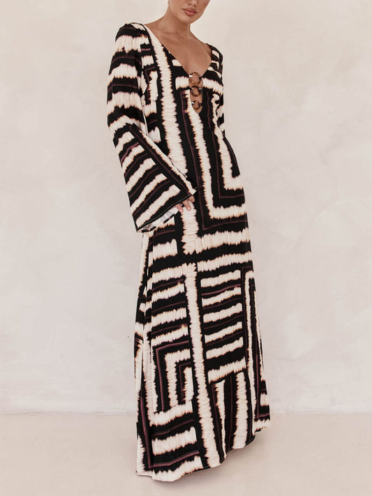 Hannah™  Bohemian Style Maxikleid