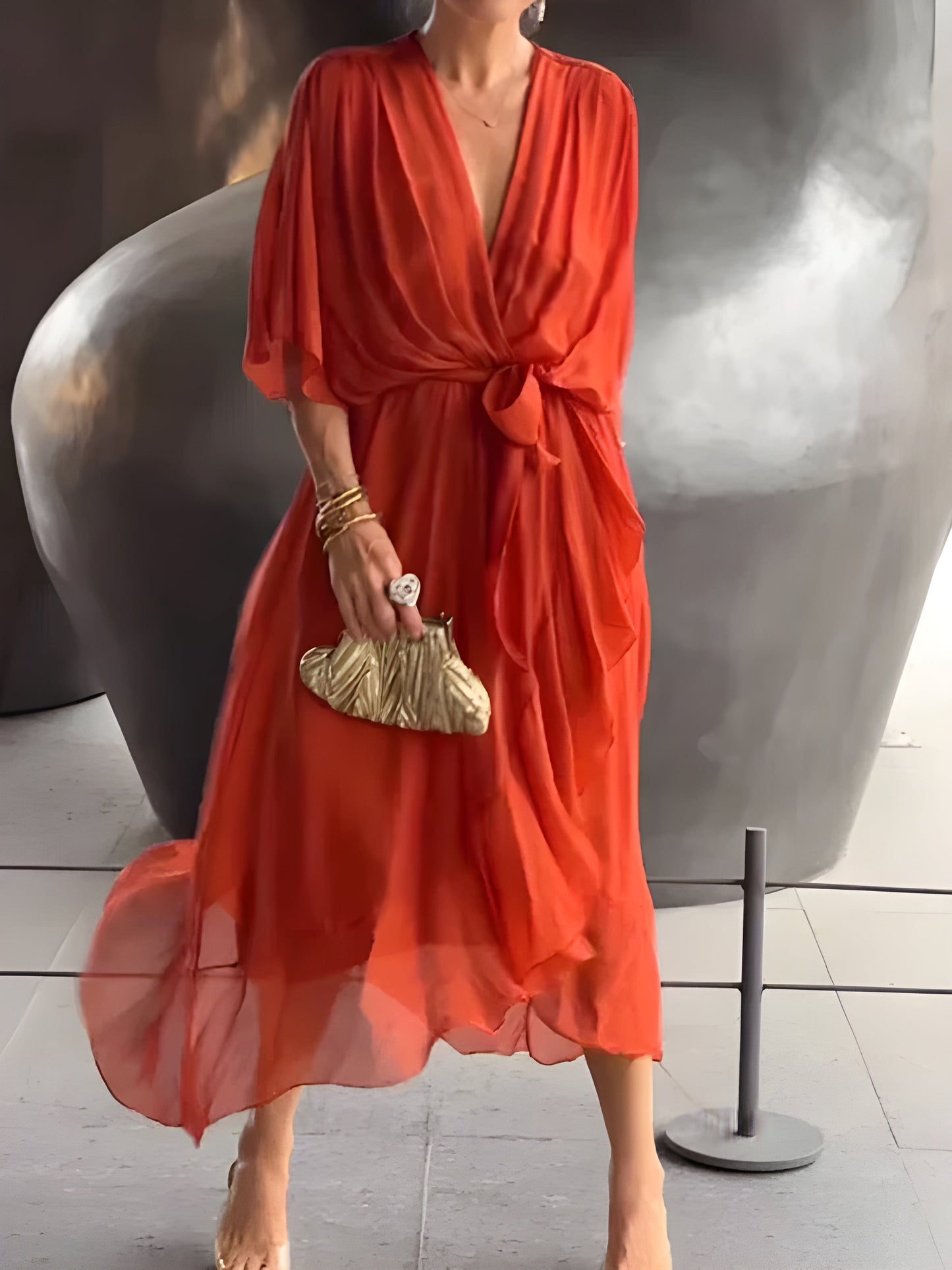 Florina™ | Elegantes Sommerkleid aus leichtem Musselin