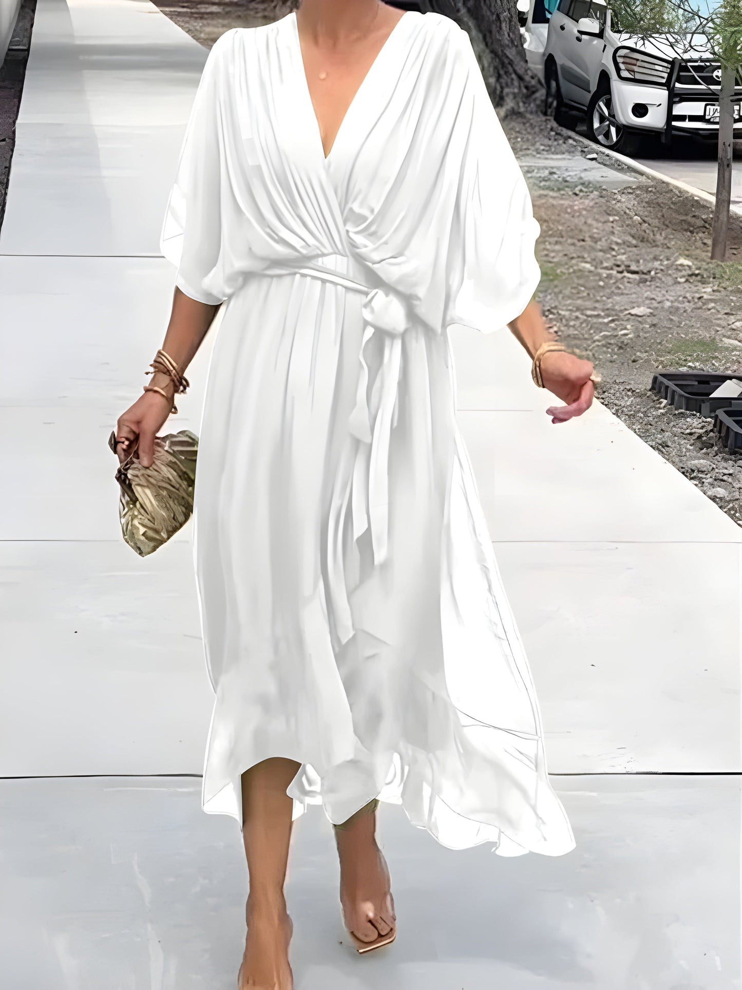 Florina™ | Elegantes Sommerkleid aus leichtem Musselin