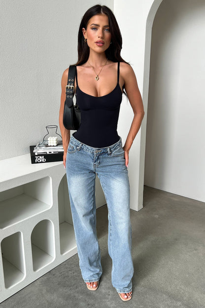 Emma™ Shapewear Bodysuit - Schwarz
